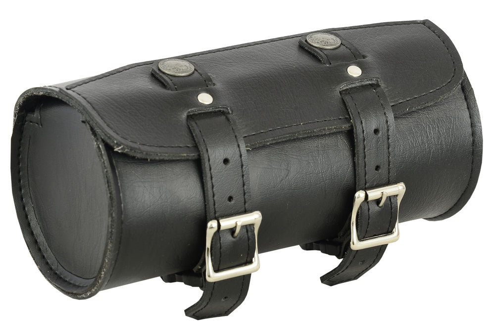 DS4050 Premium Small Leather Round Tool Bag-Tool Bags-Daniel Smart Mfg - Retail