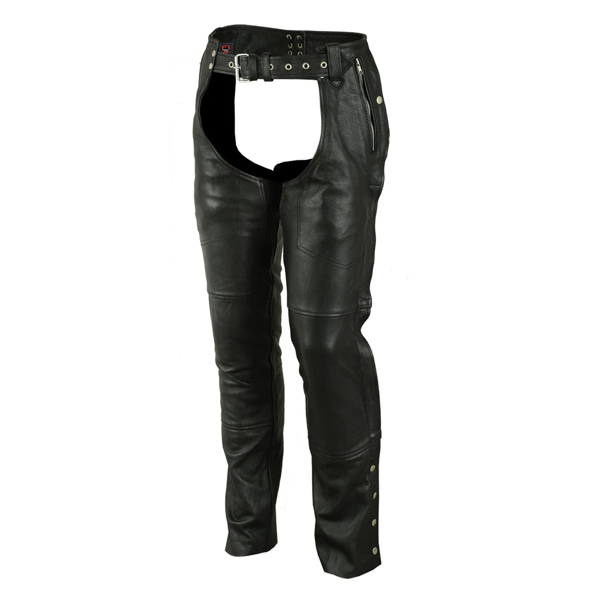 Spiritway Unisex Motorcycle Leather Chaps