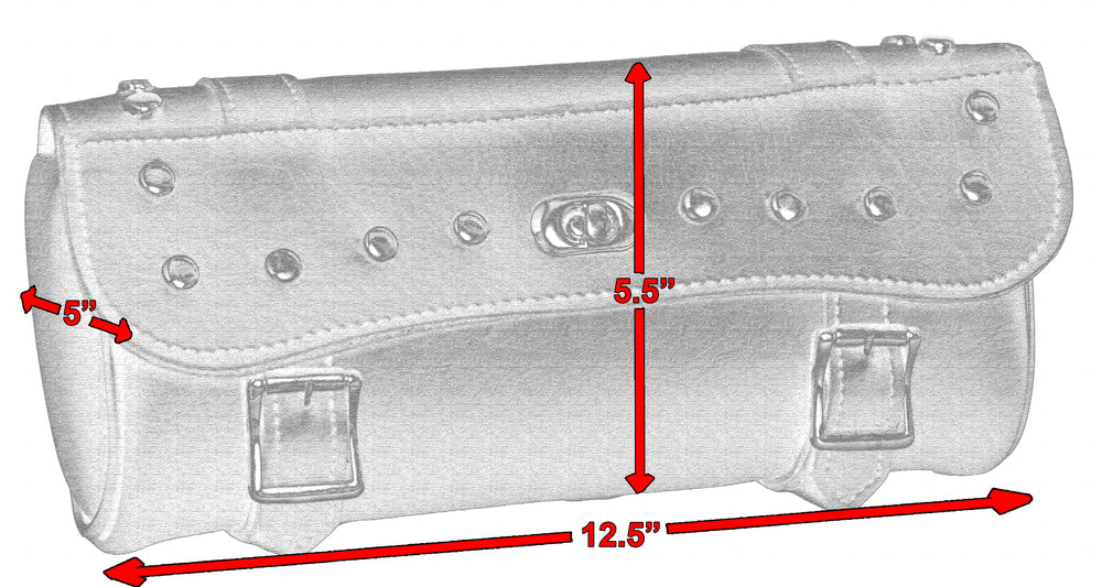 DS5405S Large 2 Strap Tool Bag w/ Studs-Tool Bags-Daniel Smart Mfg - Retail