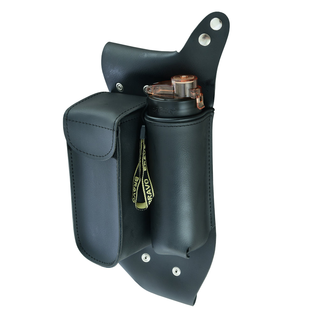 DS5826L Crash Bar Bag - Left Side-Crash Bar Bags-Daniel Smart Mfg - Retail