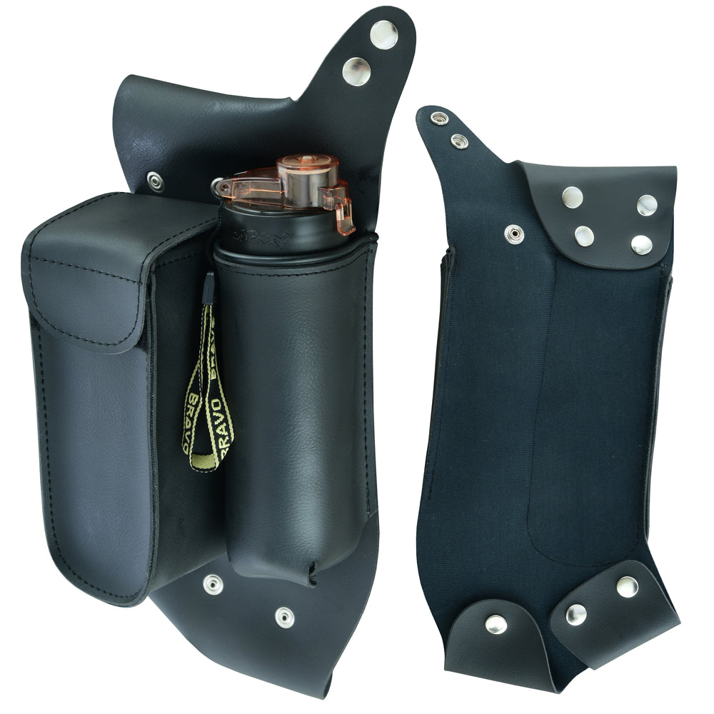 DS5826L Crash Bar Bag - Left Side-Crash Bar Bags-Daniel Smart Mfg - Retail