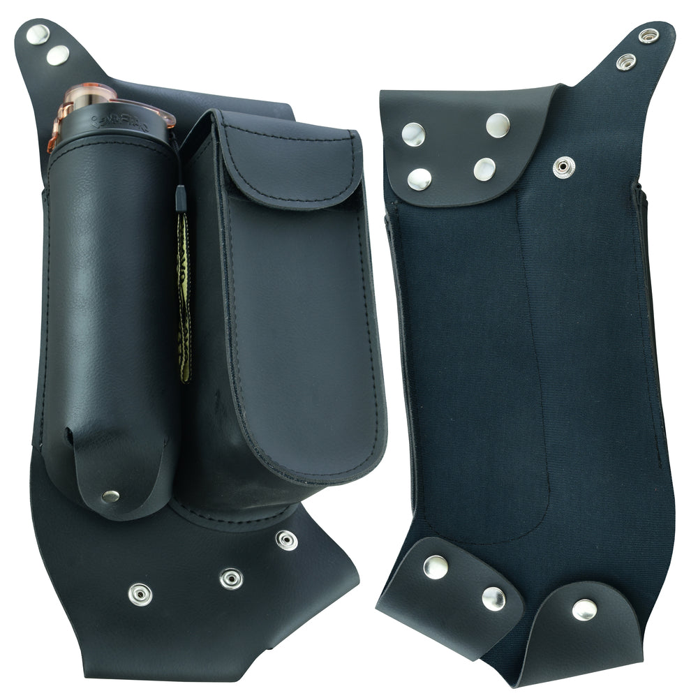 DS5826R Crash Bar Bag - Right Side-Crash Bar Bags-Daniel Smart Mfg - Retail