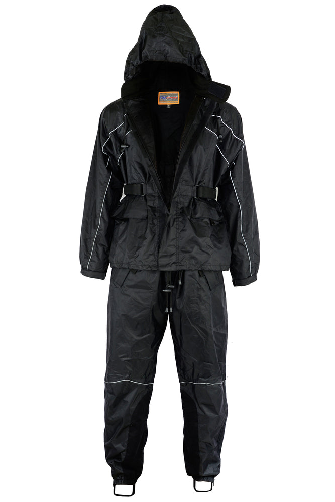 DS590BK Rain Suit-Rain Suits-Daniel Smart Mfg - Retail