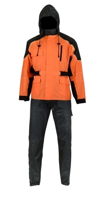 DS591OR Rain Suit (Orange)-Rain Suits-Daniel Smart Mfg - Retail