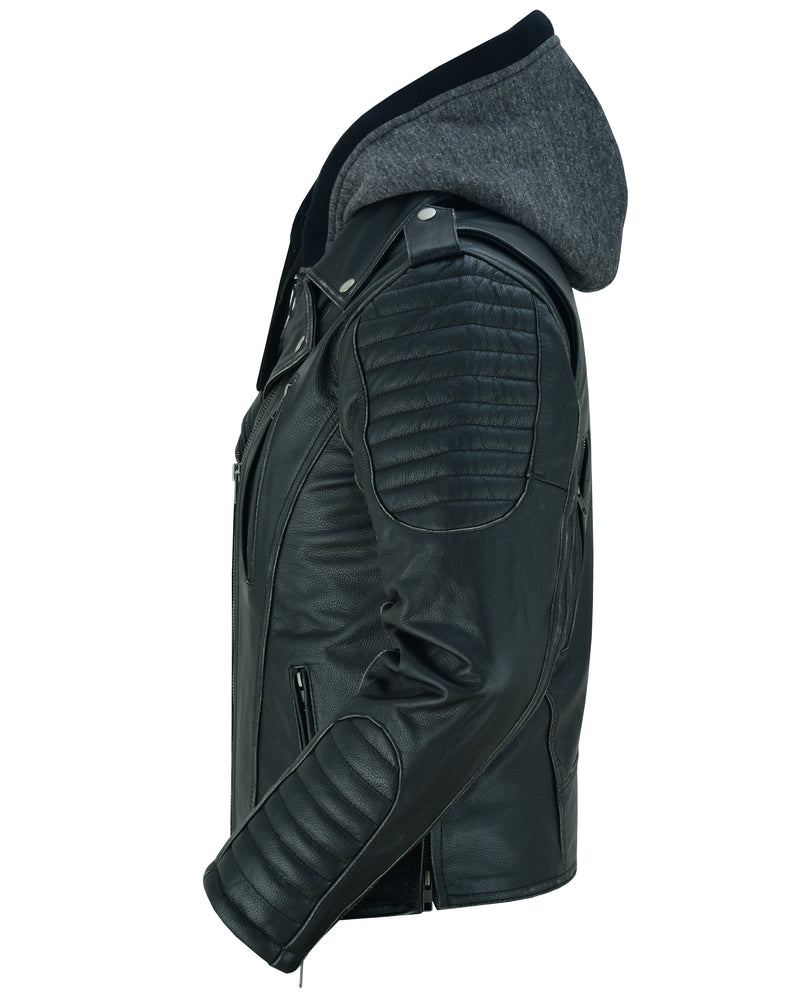 Ember Storm - Women's Leather Jacket-Womens Leather Motorcycle Jackets-Daniel Smart Mfg - Retail