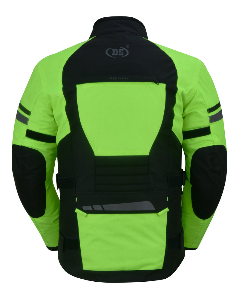 FlashPoint - Men's Textile Motorcycle Jacket-Mens Textile Motorcycle Jackets-Daniel Smart Mfg - Retail
