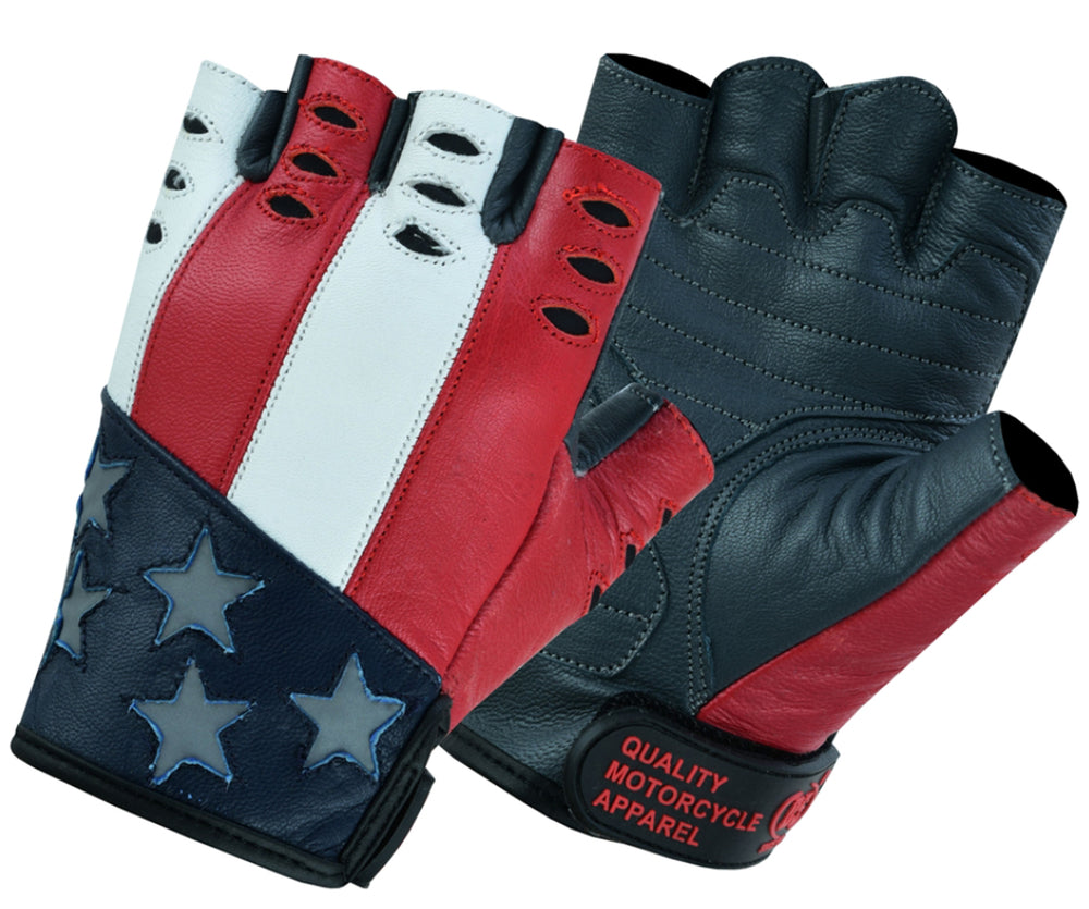 Freedom Men's Fingerless Gloves for Every Ride Freedom Men's Fingerless Gloves for Every Ride