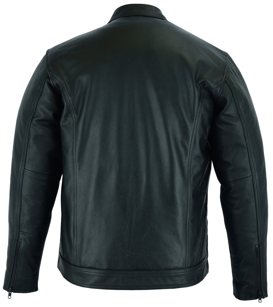 Freedom Roar - Men's Leather Motorcycle Jacket-Mens Shirts-Daniel Smart Mfg - Retail