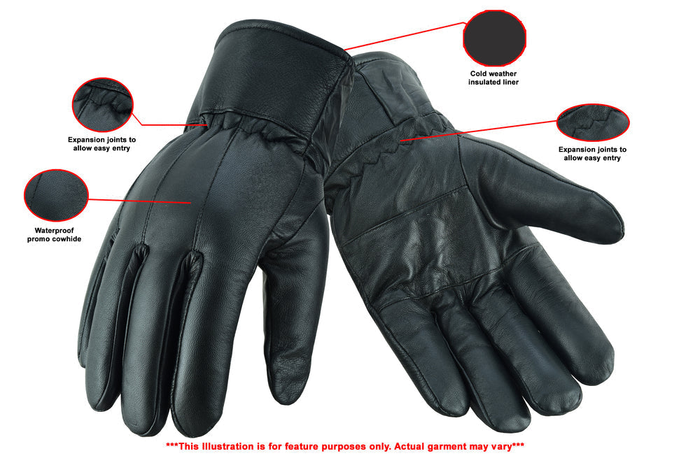 FrostGuard Pro - Men's Gauntlet Gloves-Mens Gauntlet Gloves-Daniel Smart Mfg - Retail