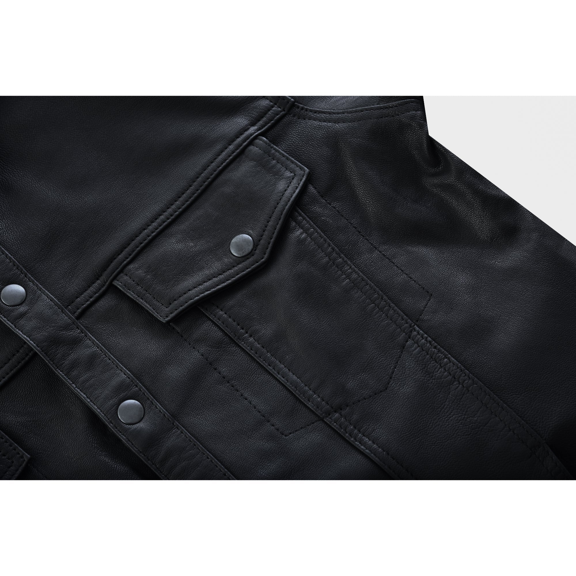 Fusion Drift - Men's Leather Shirt-Mens Shirts-Daniel Smart Mfg - Retail