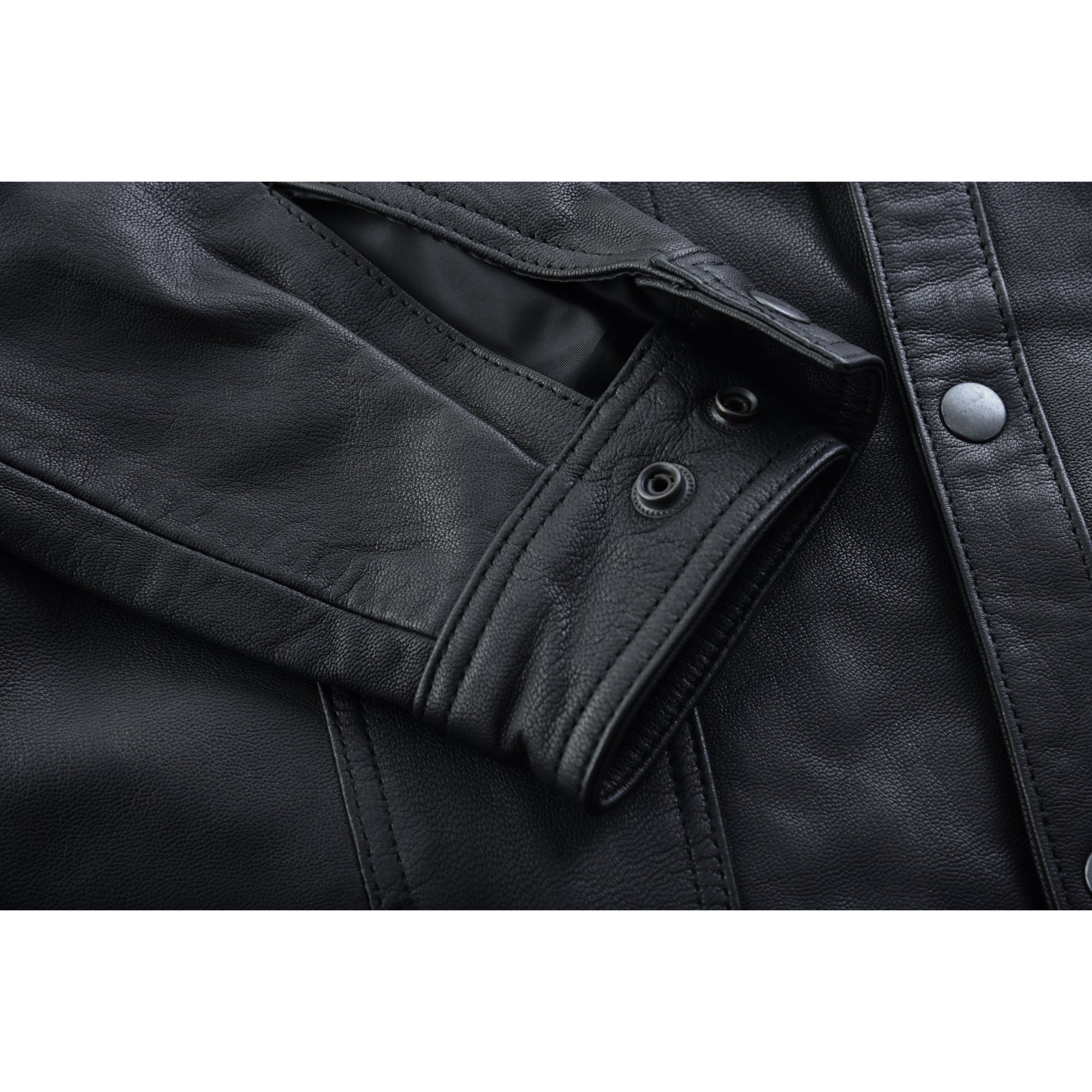 Fusion Drift - Men's Leather Shirt-Mens Shirts-Daniel Smart Mfg - Retail