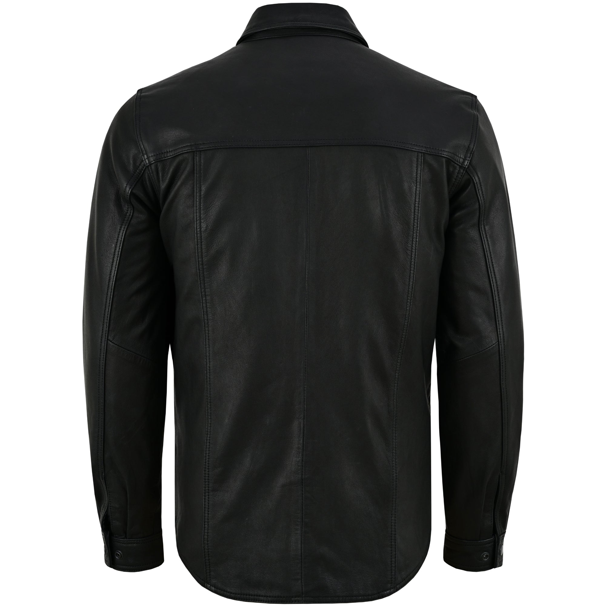 Fusion Drift - Men's Leather Shirt-Mens Shirts-Daniel Smart Mfg - Retail