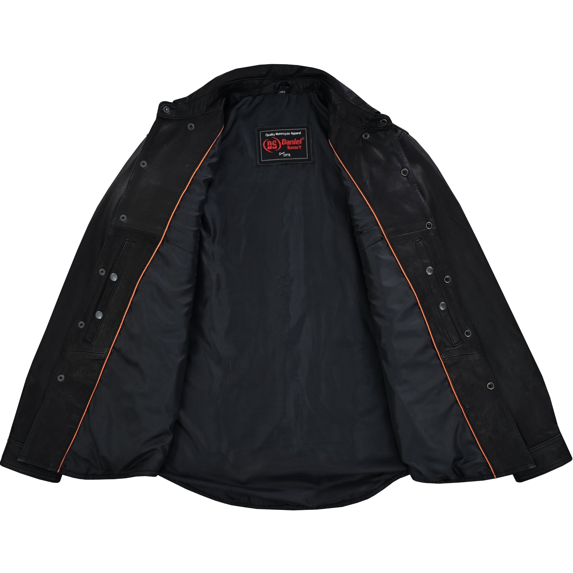 Fusion Drift - Men's Leather Shirt-Mens Shirts-Daniel Smart Mfg - Retail