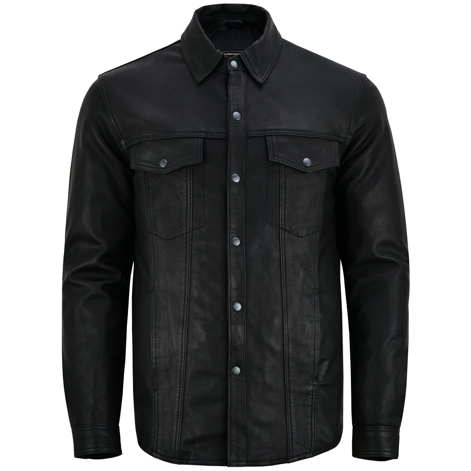 Fusion Drift - Men's Leather Shirt-Mens Shirts-Daniel Smart Mfg - Retail