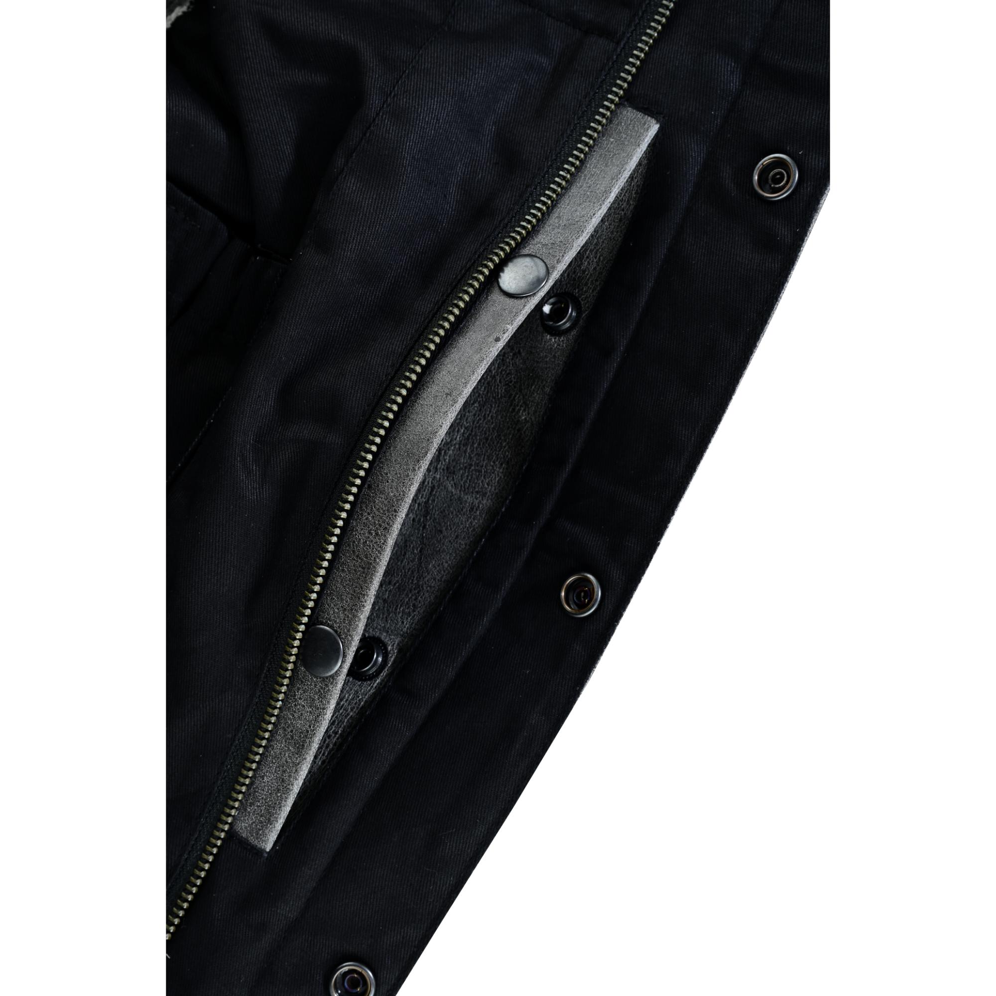 Gravon - Men's Motorcycle Leather Vest-Mens Leather Vests-Daniel Smart Mfg - Retail