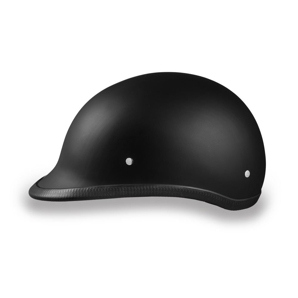 H1-B D.O.T. HAWK: DULL BLACK-Polo Style Helmets-Daniel Smart Mfg - Retail