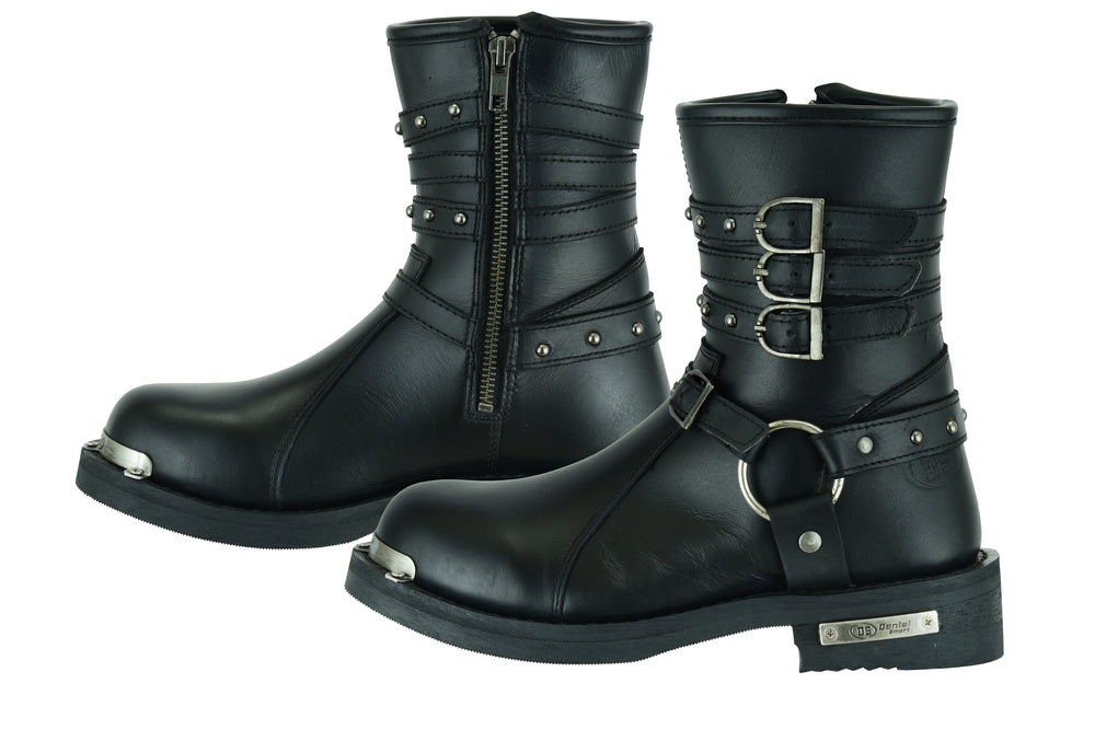 Havoc - Women's Leather Motorcycle Boots-Womens Motorcycle Boots-Daniel Smart Mfg - Retail