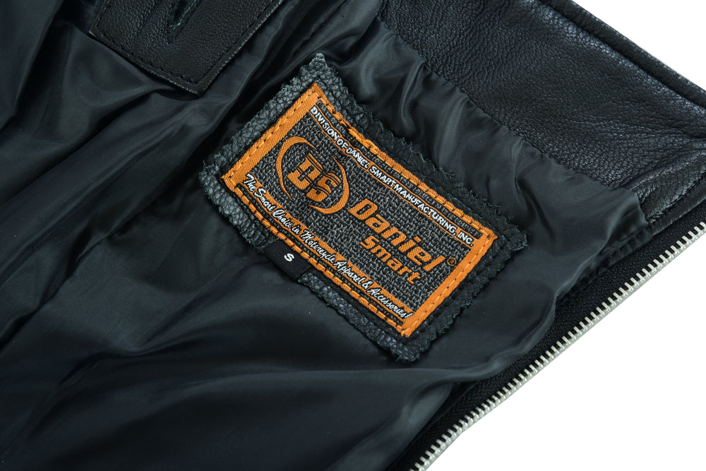 Highway Honey - Women's Motorcycle Leather Leggings-Womens Chaps & Pants-Daniel Smart Mfg - Retail