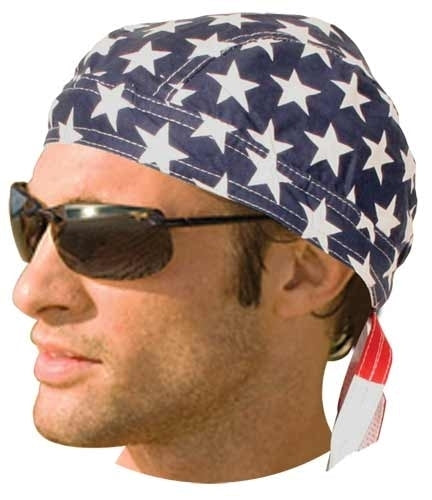 HW2671 Headwrap American Flag-Headwraps-Daniel Smart Mfg - Retail