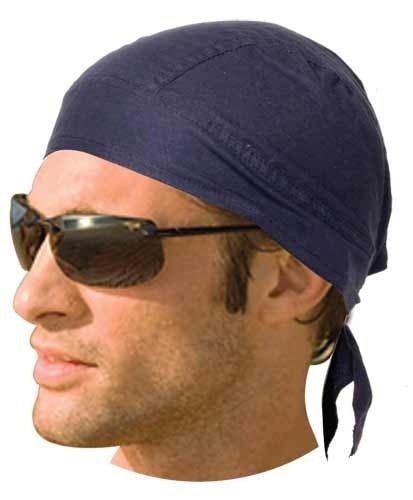 HW2679 Headwrap Solid Navy-Headwraps-Daniel Smart Mfg - Retail