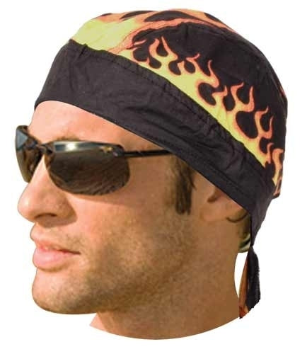 HW2684 Headwrap Flames-Headwraps-Daniel Smart Mfg - Retail
