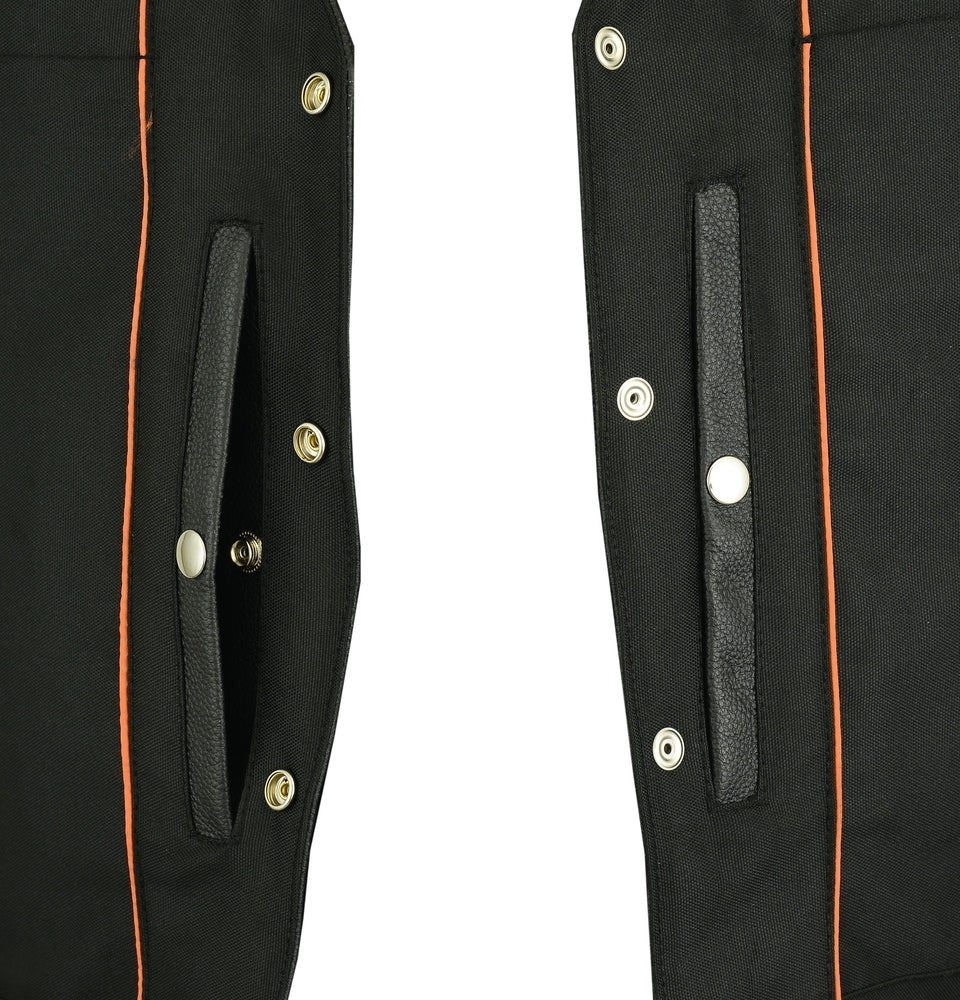 Inferno - Women's Leather Vest-Womens Leather Vests-Daniel Smart Mfg - Retail