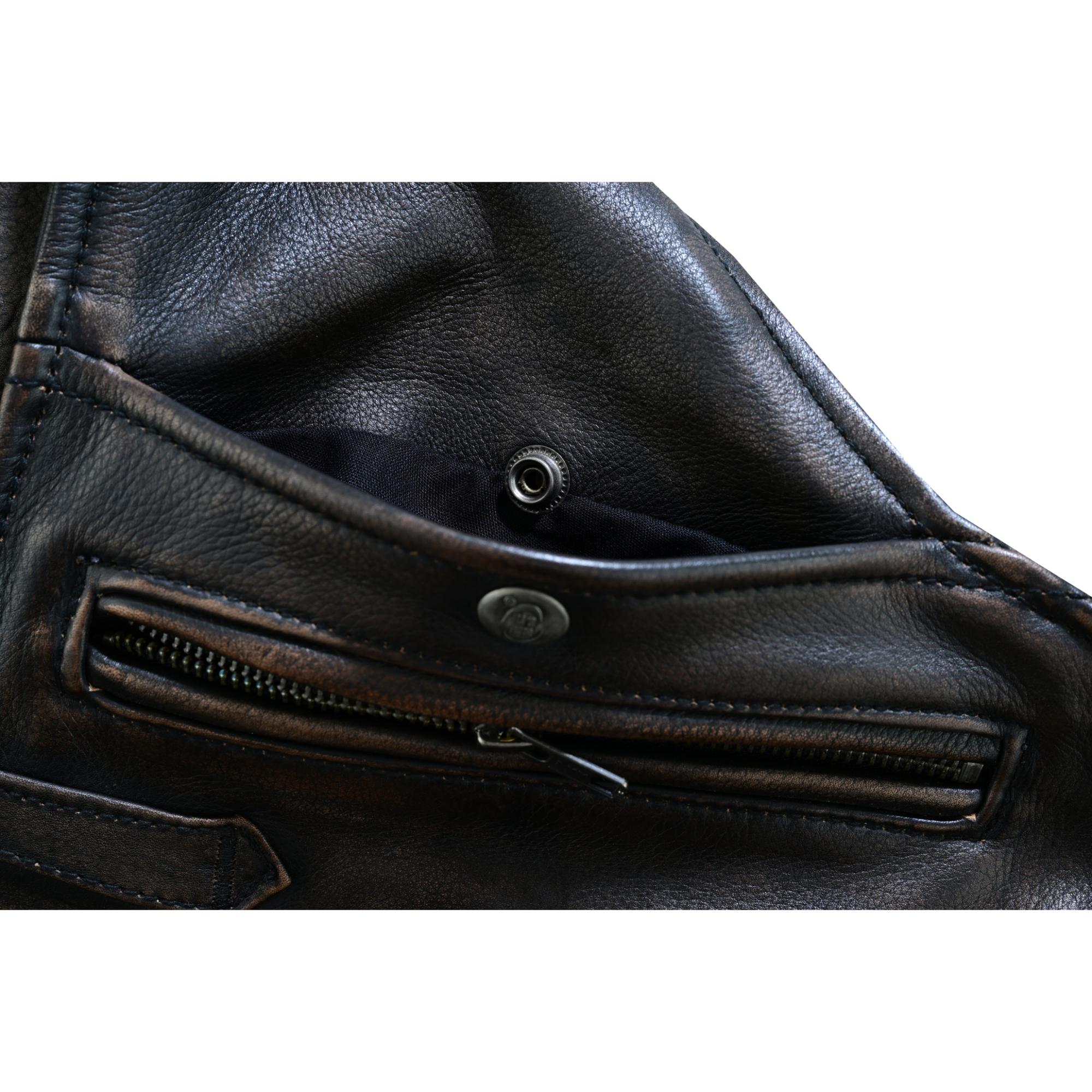 Iron Maverick - Unisex Motorcycle Leather Chaps-Unisex Chaps & Pants-Daniel Smart Mfg - Retail