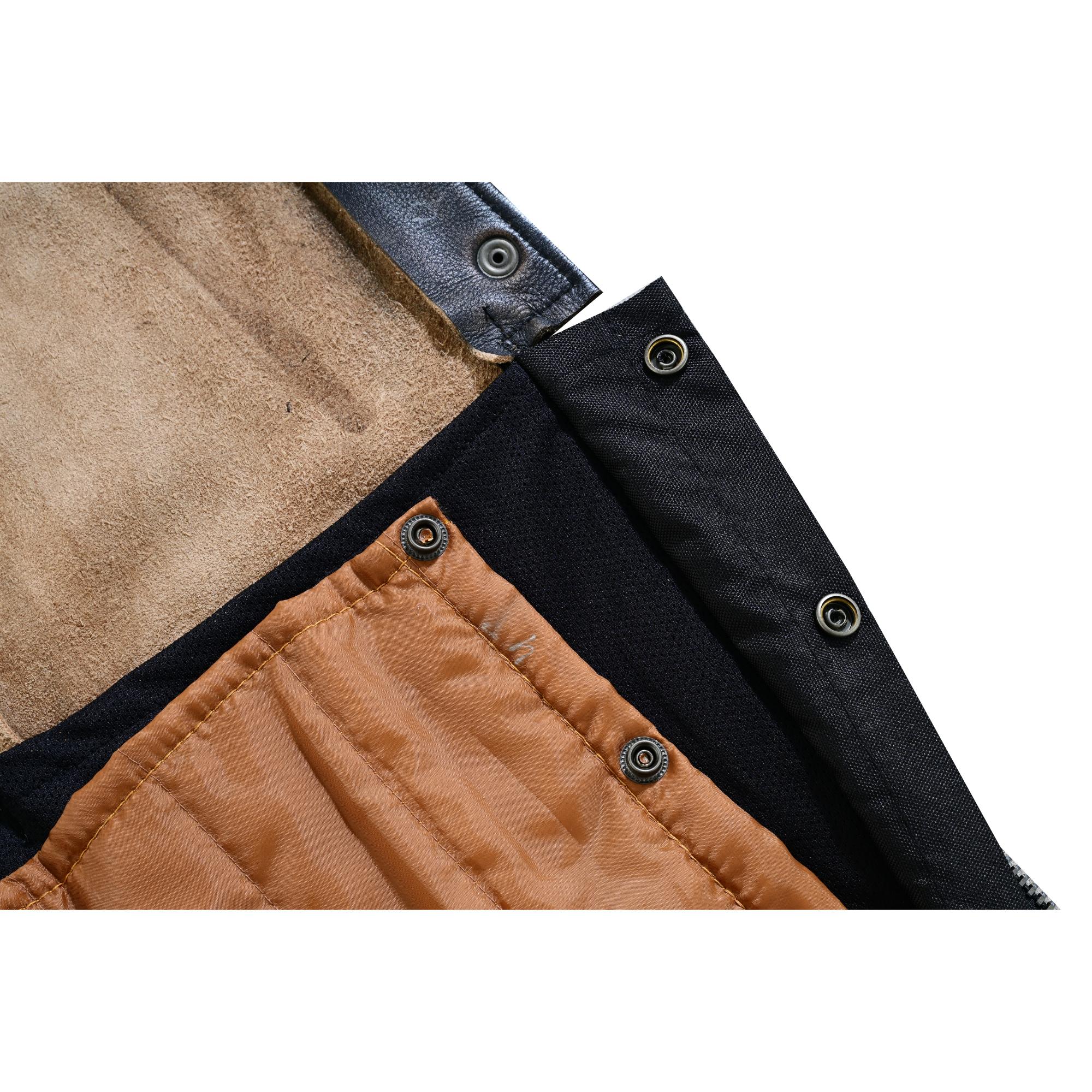 Iron Maverick - Unisex Motorcycle Leather Chaps-Unisex Chaps & Pants-Daniel Smart Mfg - Retail