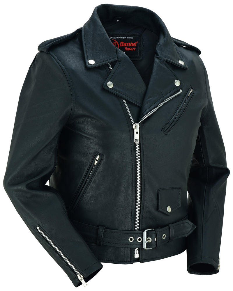 Iron Rose - Women's Leather Jacket-Womens Leather Motorcycle Jackets-Daniel Smart Mfg - Retail