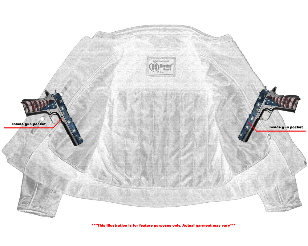 Iron Rose - Women's Leather Jacket-Womens Leather Motorcycle Jackets-Daniel Smart Mfg - Retail