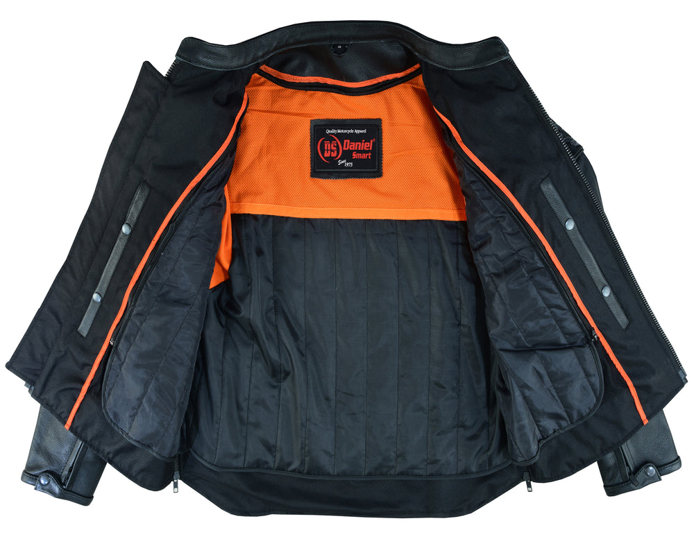 Ironclad - Men's Leather Motorcycle Jacket-Mens Leather Motorcycle Jackets-Daniel Smart Mfg - Retail