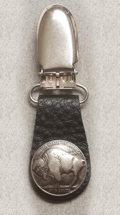 J122-13 Boot Clips Buffalo Nickel-Boot Clips-Daniel Smart Mfg - Retail
