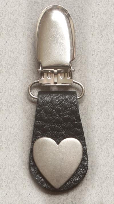 J122-16 Boot Clips Solid Heart-Boot Clips-Daniel Smart Mfg - Retail