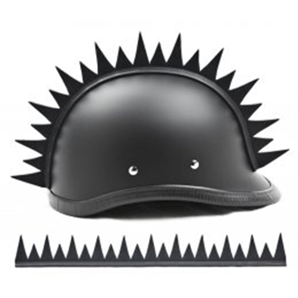 german spike motorcycle helmet J1248 Jagged Warhawk
