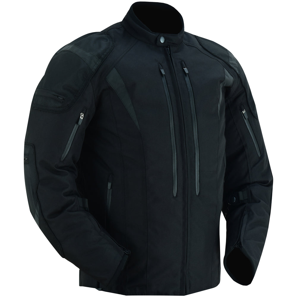 LumeRush - Men's Textile Motorcycle Jacket-Mens Textile Motorcycle Jackets-Daniel Smart Mfg - Retail