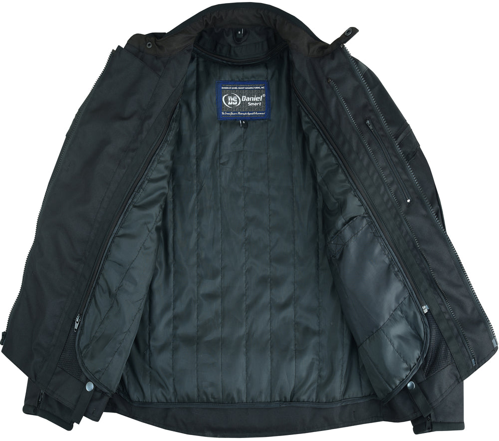 LumeRush - Men's Textile Motorcycle Jacket-Mens Textile Motorcycle Jackets-Daniel Smart Mfg - Retail