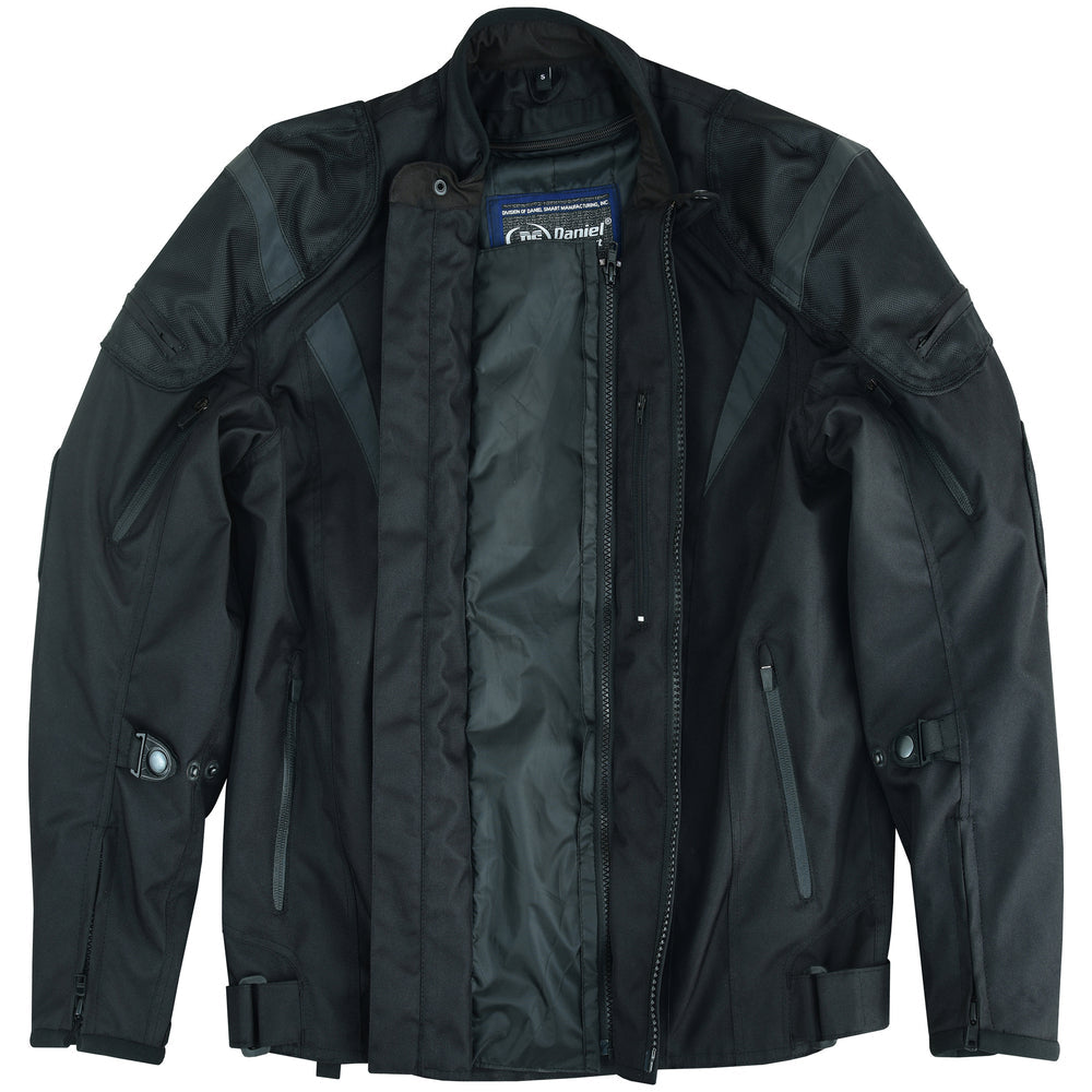 LumeRush - Men's Textile Motorcycle Jacket-Mens Textile Motorcycle Jackets-Daniel Smart Mfg - Retail