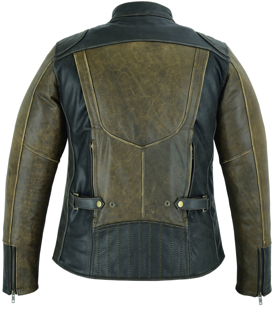 Luna Rider - Women's Leather Jacket-Womens Leather Motorcycle Jackets-Daniel Smart Mfg - Retail