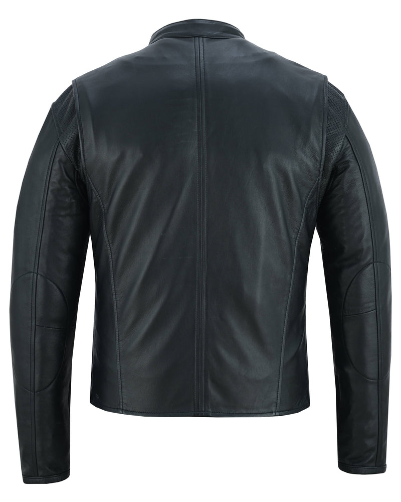 Luxe Rider - Men's Leather Motorcycle Jacket-Mens Leather Motorcycle Jackets-Daniel Smart Mfg - Retail