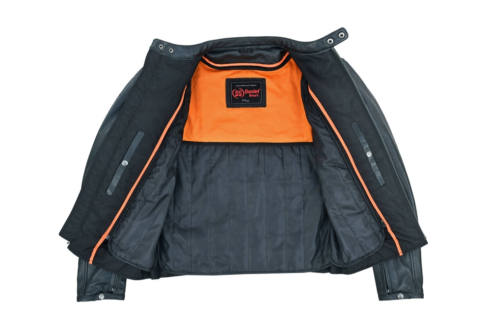 Luxe Rider - Men's Leather Motorcycle Jacket-Mens Leather Motorcycle Jackets-Daniel Smart Mfg - Retail