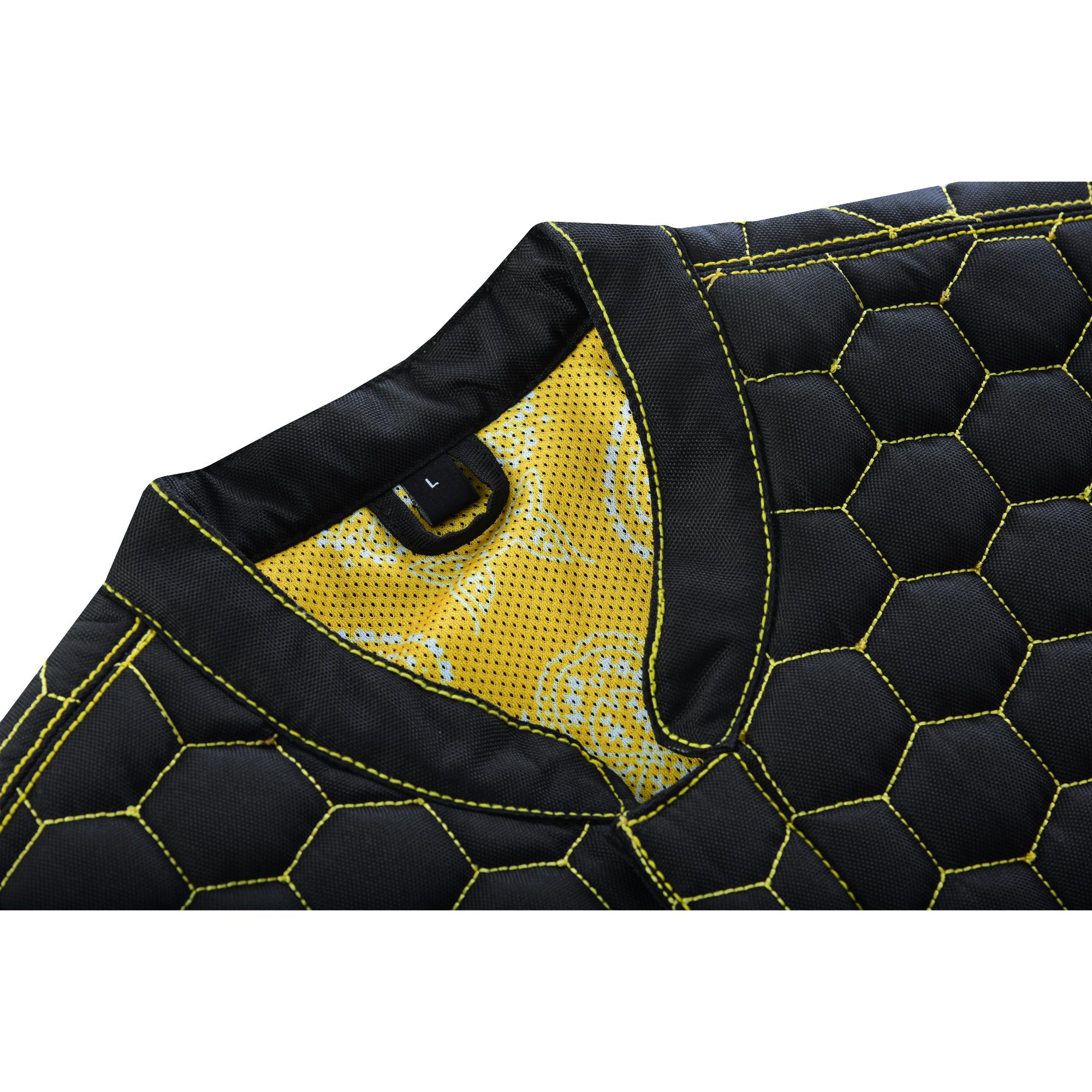 Mesh Rave - Men's Textile Vest-Mens Textile Vests-Daniel Smart Mfg - Retail