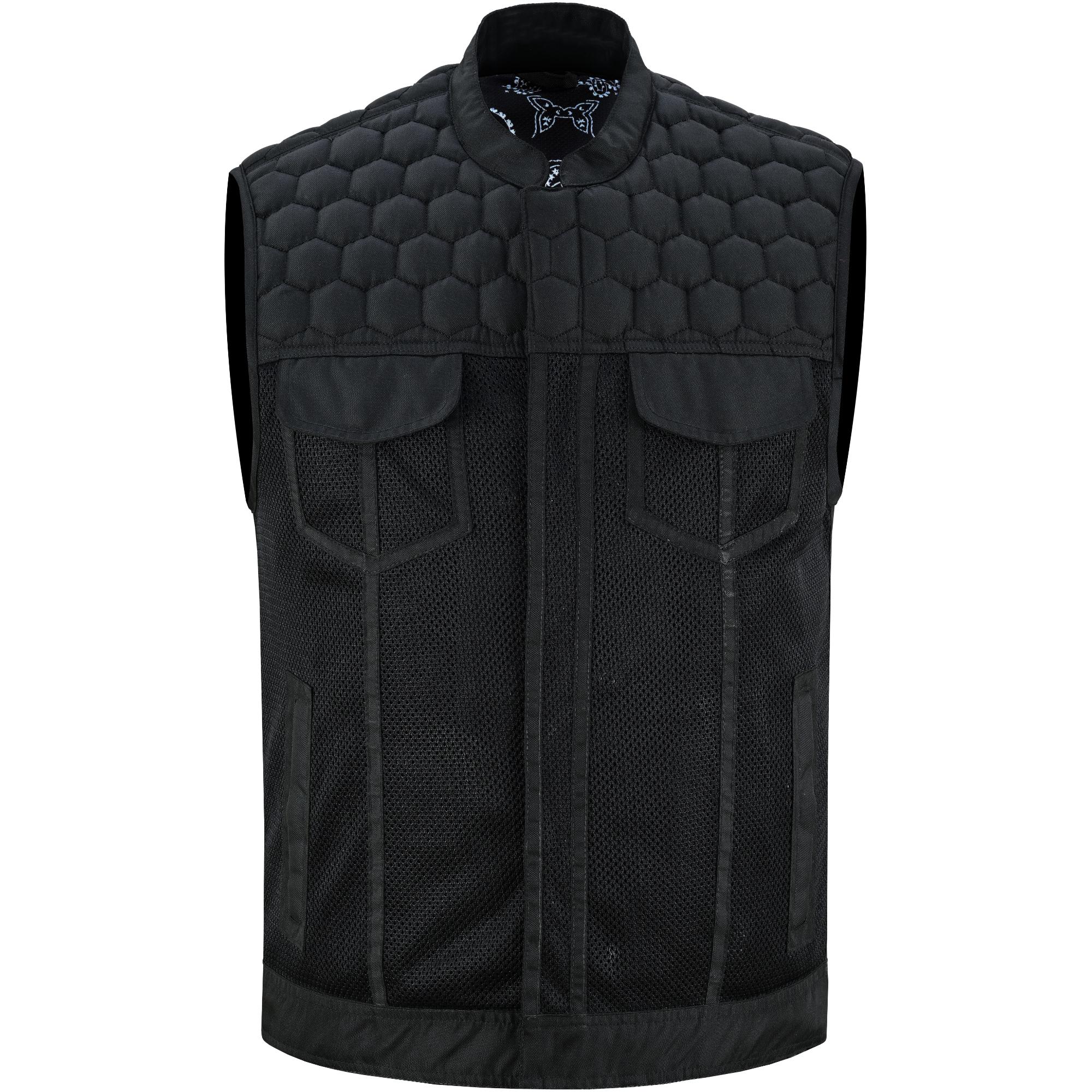 Mesh Rave - Men's Textile Vest-Mens Textile Vests-Daniel Smart Mfg - Retail