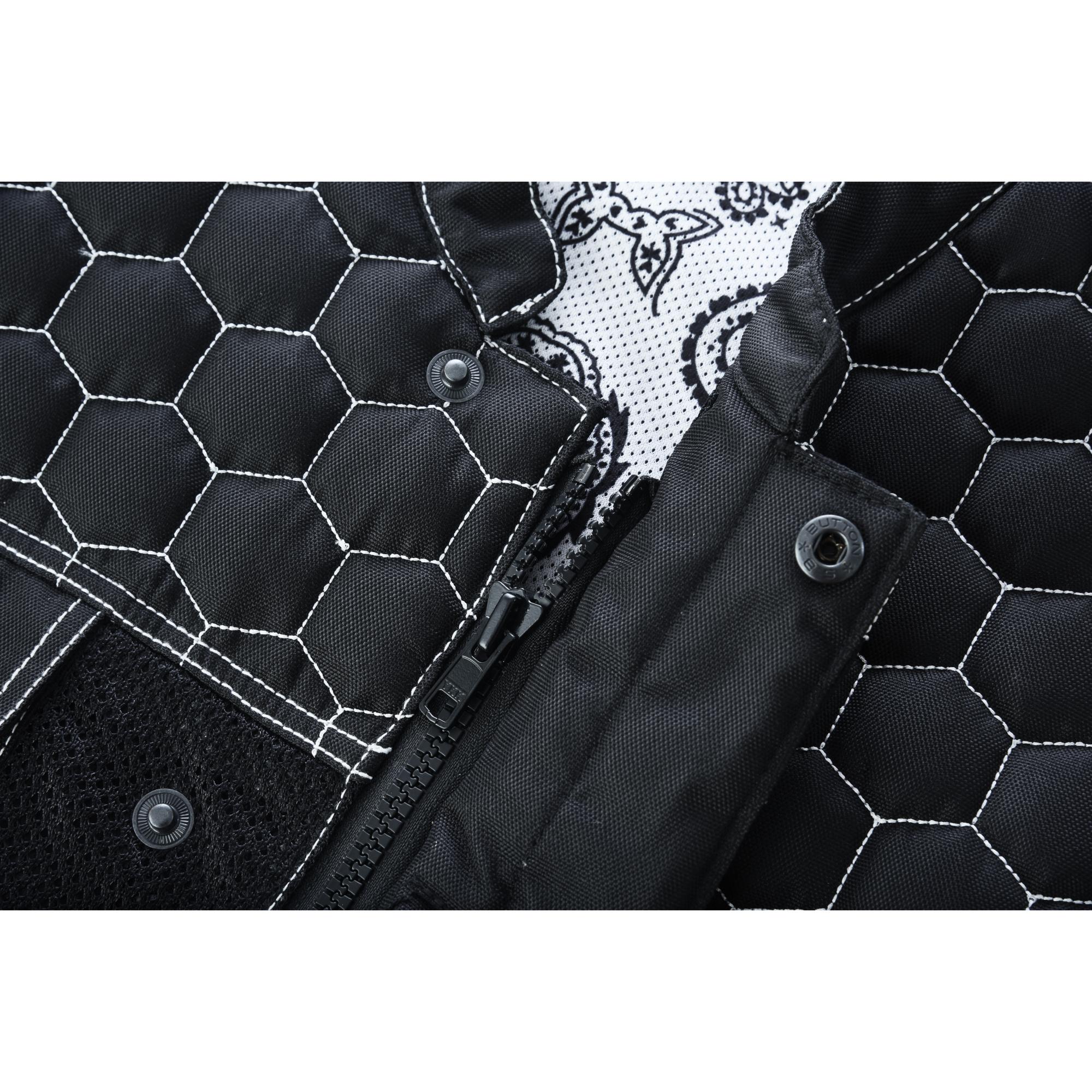 Mesh Rave - Men's Textile Vest-Mens Textile Vests-Daniel Smart Mfg - Retail