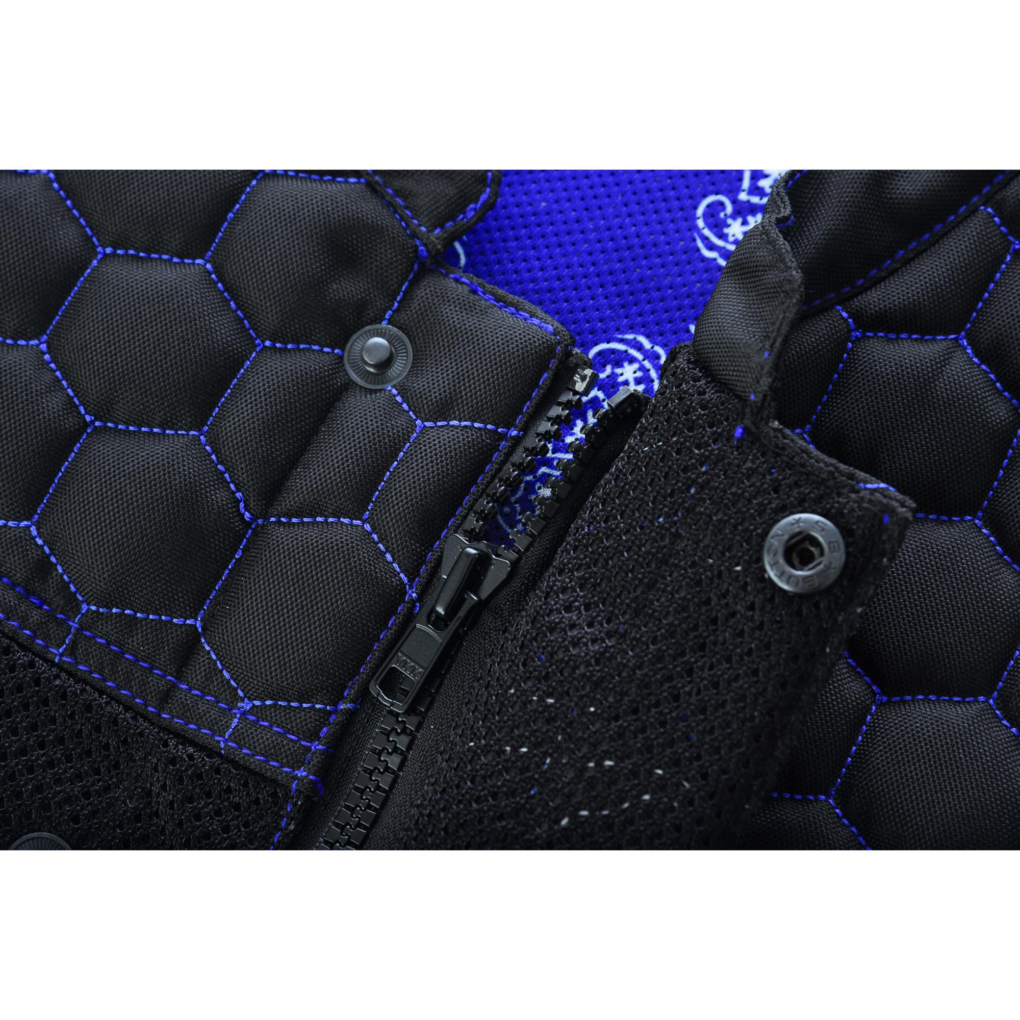 Mesh Rave - Men's Textile Vest-Mens Textile Vests-Daniel Smart Mfg - Retail