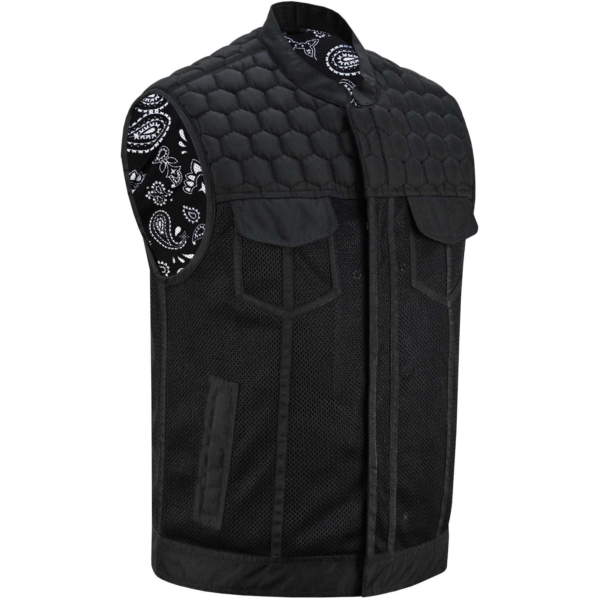 Mesh Rave - Men's Textile Vest-Mens Textile Vests-Daniel Smart Mfg - Retail