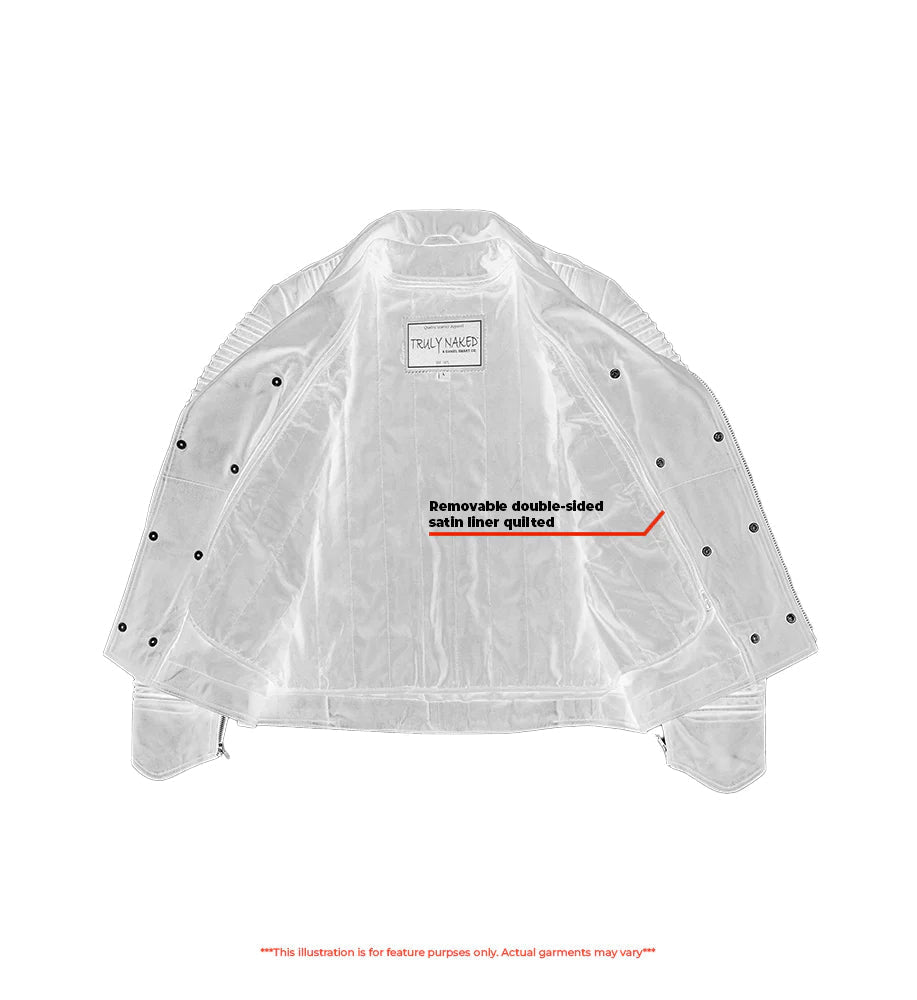 Midnight Striker - Men's Leather Fashion Jacket-Mens Leather Motorcycle Jackets-Daniel Smart Mfg - Retail