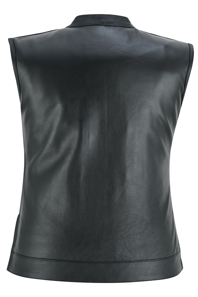 Myst - Women's Leather Vest-Womens Leather Vests-Daniel Smart Mfg - Retail