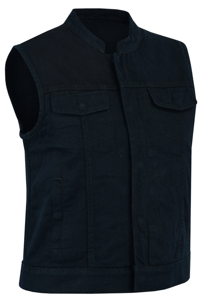 Neena - Women's Denim Vest-Womens Denim Vests-Daniel Smart Mfg - Retail