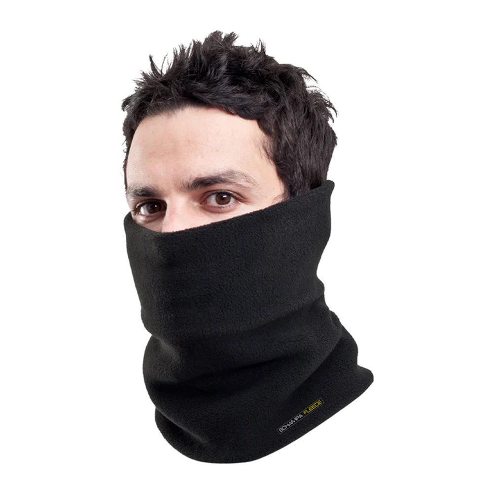 NG001- Double Layer Fleece NeckGaiter- Black-Head/Neck/Sleeve Gear-Daniel Smart Mfg - Retail