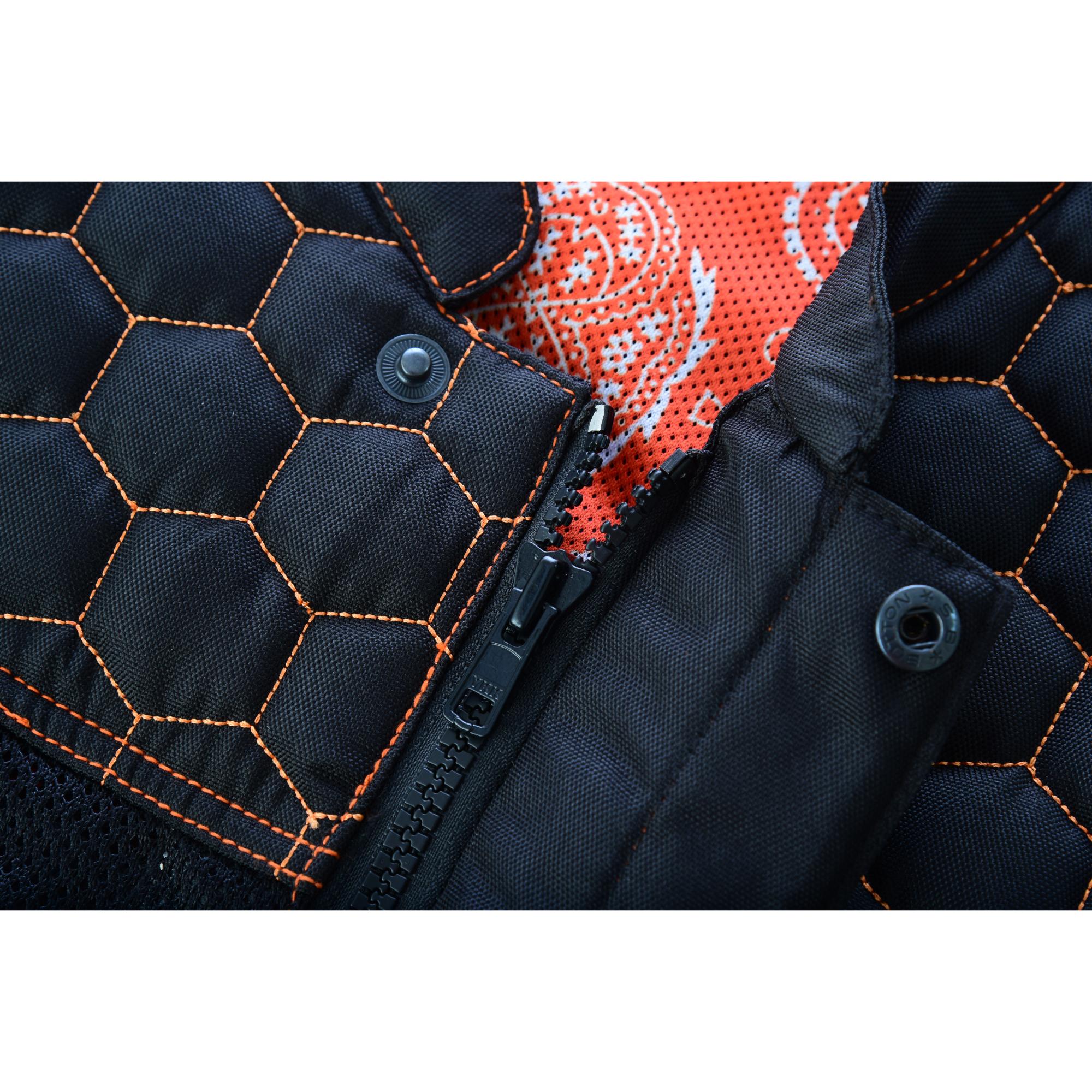 Night Tiger- Men's Textile Vest-Mens Textile Vests-Daniel Smart Mfg - Retail